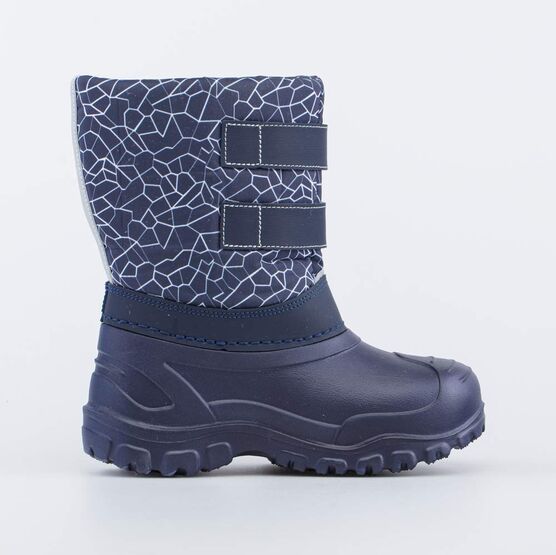 664137-41 Сноубутсы на липучках для мальчика для мальчики синий фото №2