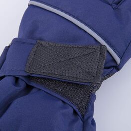 07721152-40 Мембранные перчатки с тинсулейтом синий для мальчики темно-синий фото №3