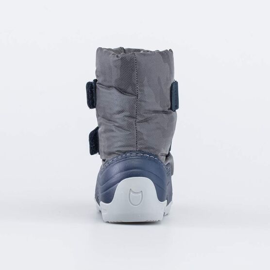 061011-49 Зимние сапожки-дутики серый для мальчики серый фото №5