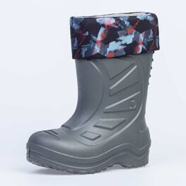 365143-13 Резиновые сапоги для мальчики серый