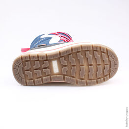 554923-42 Мембранные ботинки для девочки син-крл фото №3