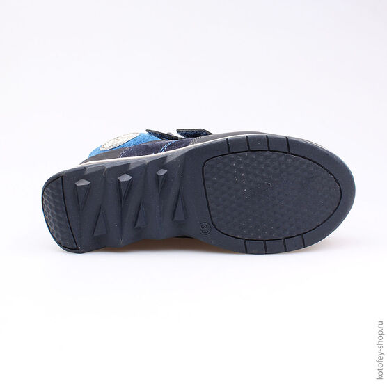 552096-31 Ботинки для мальчики светло-синий фото №3