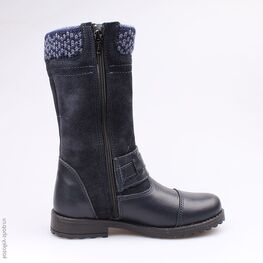 562035-31 Сапожки для девочки светло-синий фото №2