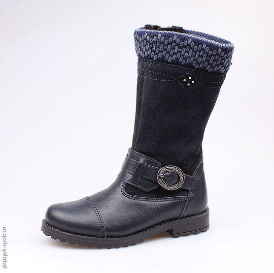 562035-31 Сапожки для девочки светло-синий