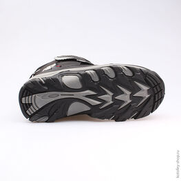 654953-42 Мембранные ботинки для мальчики чер-сер фото №3