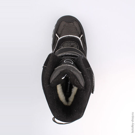 654953-42 Мембранные ботинки для мальчики чер-сер фото №4