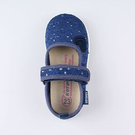 131130-11 Текстильная обувь для девочки светло-синий фото №4