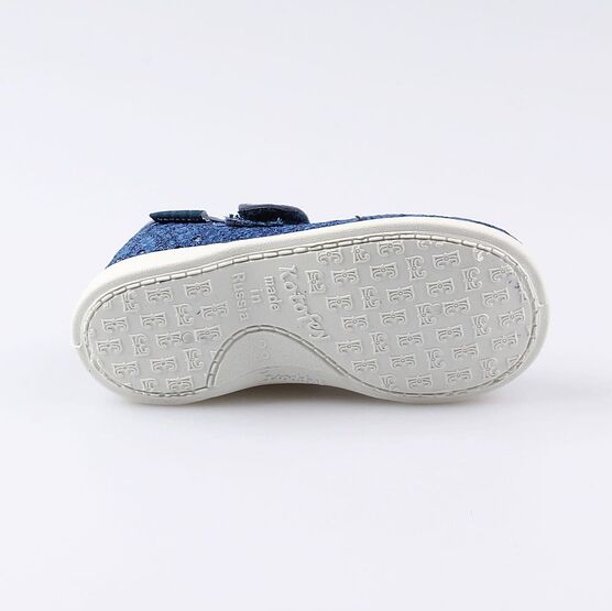 131130-11 Текстильная обувь для девочки светло-синий фото №3