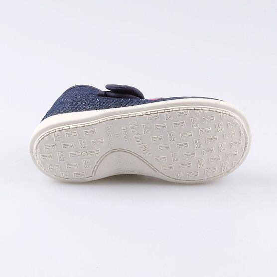 131131-11 Текстильная обувь для девочки светло-синий фото №3