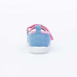131135-12 Текстильная обувь для девочки голубой фото №2