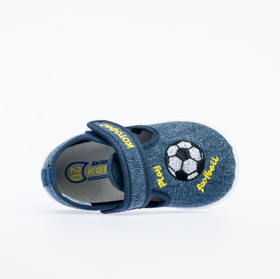 131136-11 Текстильная обувь Футбол для мальчики светло-синий фото №5