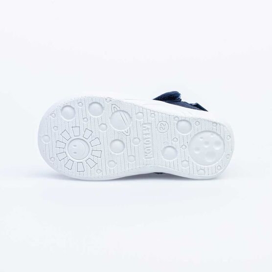 221076-12 Босоножки текстильные для девочки светло-синий фото №4