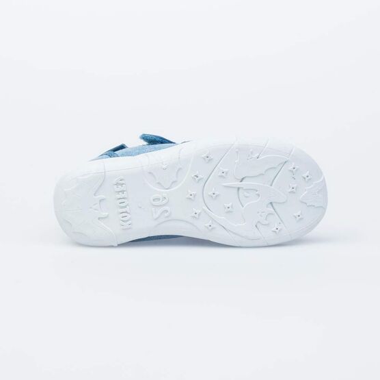 421032-12 Сандалии текстильные для мальчики голубой фото №2