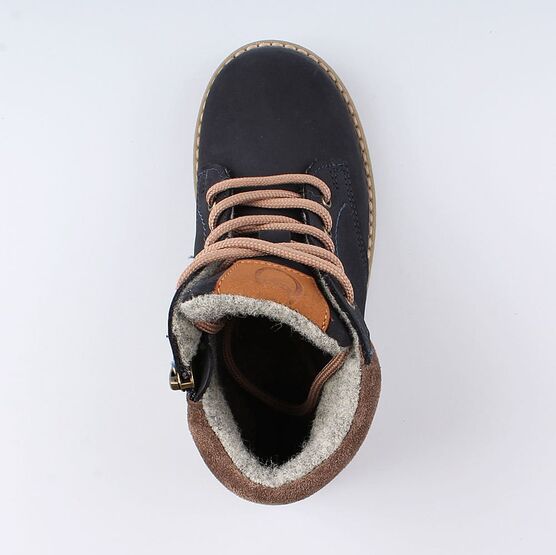 452118-32 Ботинки для мальчики светло-синий фото №4