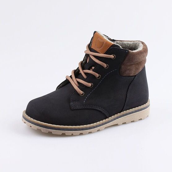 452118-32 Ботинки для мальчики светло-синий