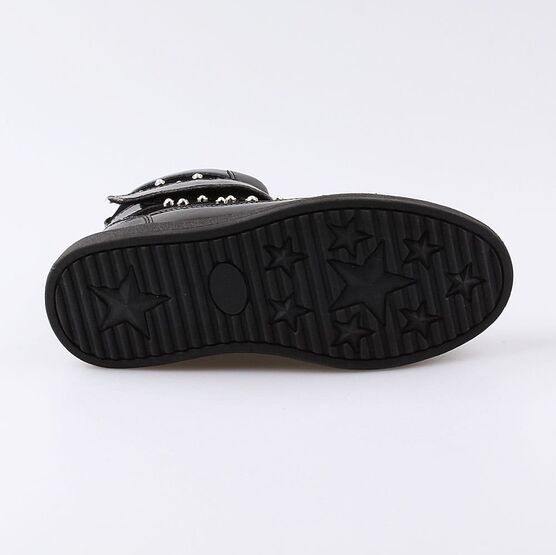 552114-32 Ботинки для девочки черный фото №3