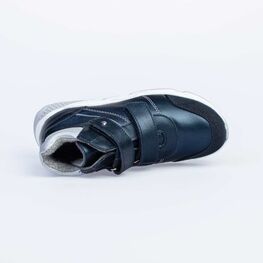 552150-32 Ботинки для девочки светло-синий фото №4