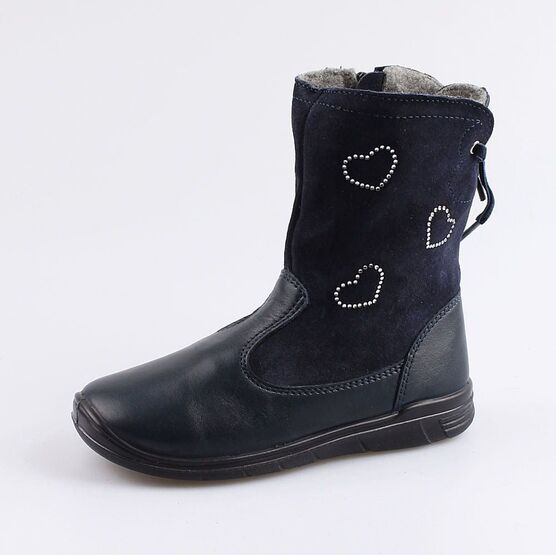 562056-31 Сапожки для девочки светло-синий