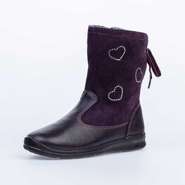 562056-32 Сапожки для девочки фиолетовый