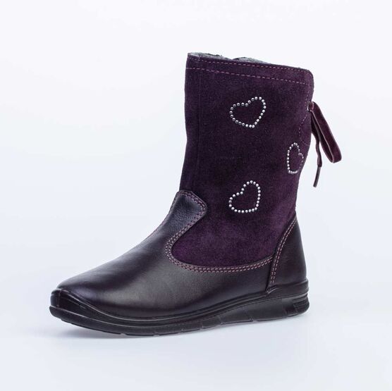 562056-32 Сапожки для девочки фиолетовый