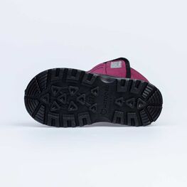 464050-42 Сапожки-дутики на липучке для девочки бордовый фото №3