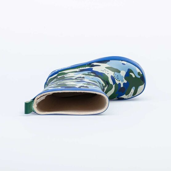 366209-11 Резиновые сапоги для мальчики син-зел фото №5