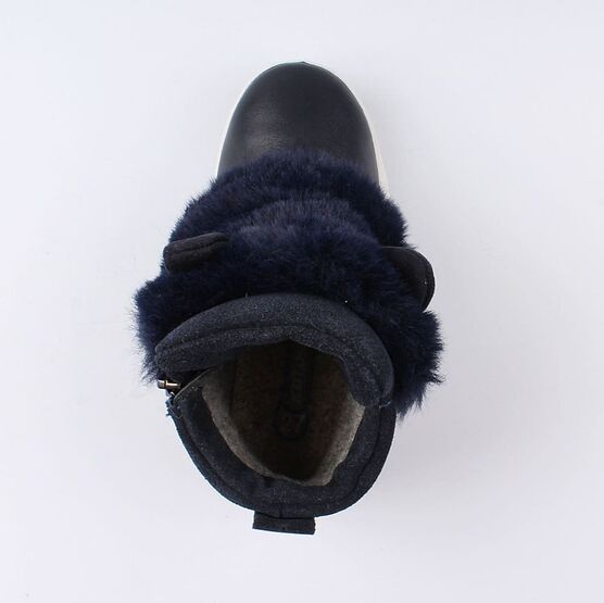 462101-31 Сапожки для девочки светло-синий фото №4