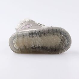 152177-37 Ботинки для девочки сер-срб фото №3