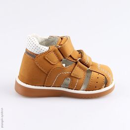 122106-23 Сандалии для мальчика для мальчики коричневый фото №2