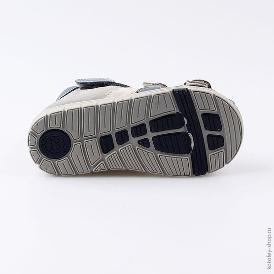 122134-22 Сандалии для мальчики серый фото №3
