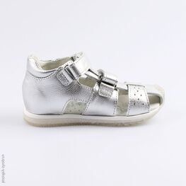 322096-21 Босоножки для девочки серебрист. фото №2