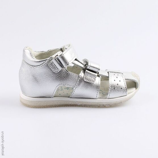 322096-21 Босоножки для девочки серебрист. фото №2