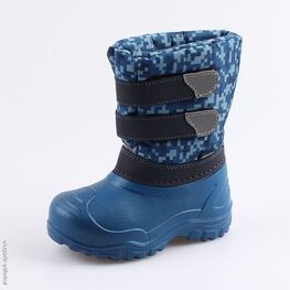 364025-47 Сноубутсы для мальчики светло-синий