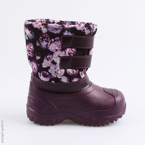 364025-48 Сноубутсы для девочки бордовый фото №2