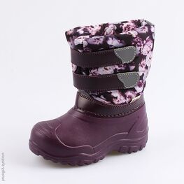 364025-48 Сноубутсы для девочки бордовый