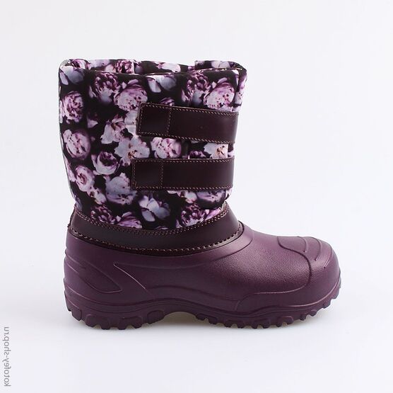 664038-48 Сноубутсы для девочки бордовый фото №2