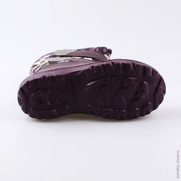 664038-48 Сноубутсы для девочки бордовый фото №3