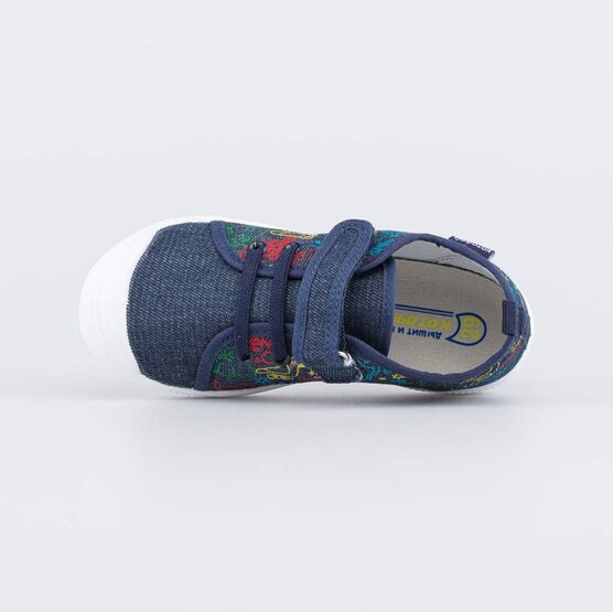 331299-11 Кеды для мальчика Джинс для мальчики синий фото №4