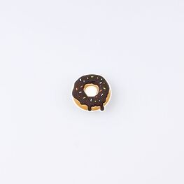03014008-40 Украшение для обуви Шоколадный пончик для универсальные коричневый фото №3