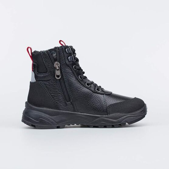 552263-31 Утепленные ботинки для мальчика черный для мальчики черный фото №2