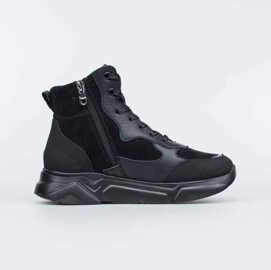 752195-31 Ботинки для девочки черный фото №2