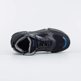 752195-31 Ботинки для девочки черный фото №4