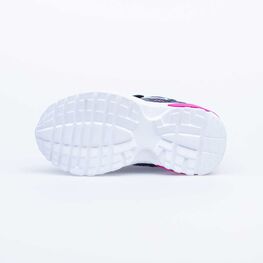 344253-72 Кроссовки с LED-подсветкой на подошве для девочки син-фук фото №4