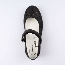 532222-21 Туфли для девочки черный фото №4