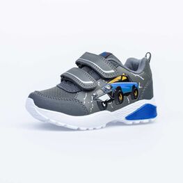344246-72 Кроссовки с LED-подсветкой на подошве для мальчики серый