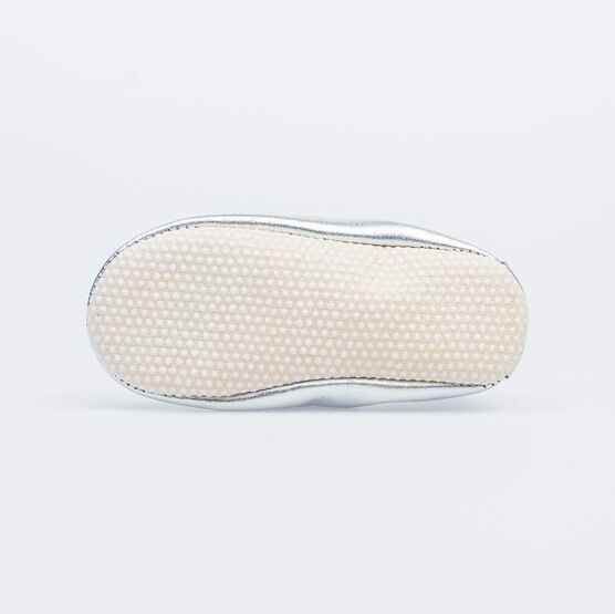 212002-05 Чешки для девочки серебристый фото №3