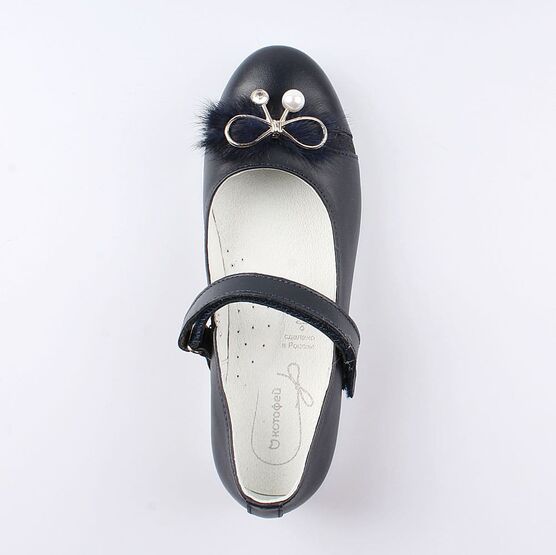 732286-21 Туфли для девочки светло-синий фото №4