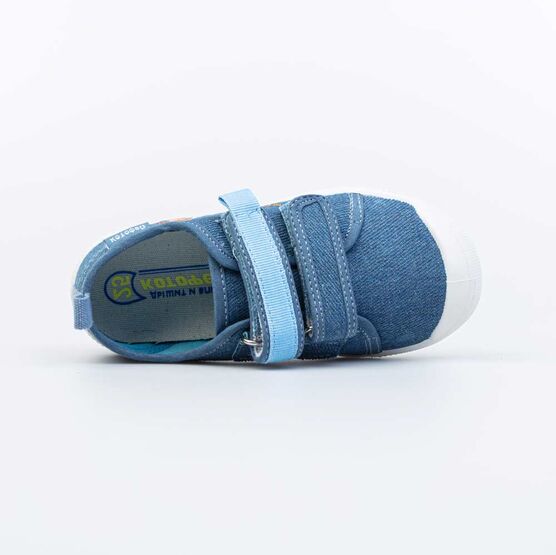 331257-11 Кеды для мальчики синий фото №4