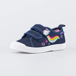 231219-12 Кеды для девочки синий