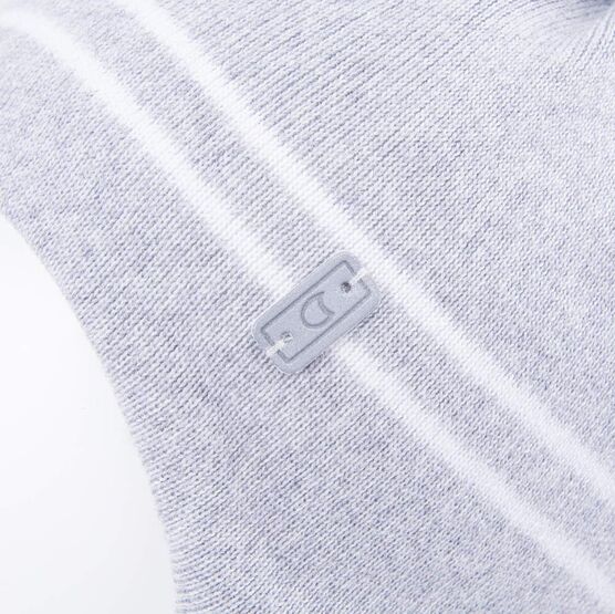 07711422-41 Шапка на завязках серый для мальчики серый фото №3